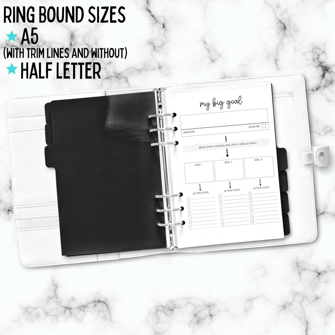 Printable Goal Setting Planner